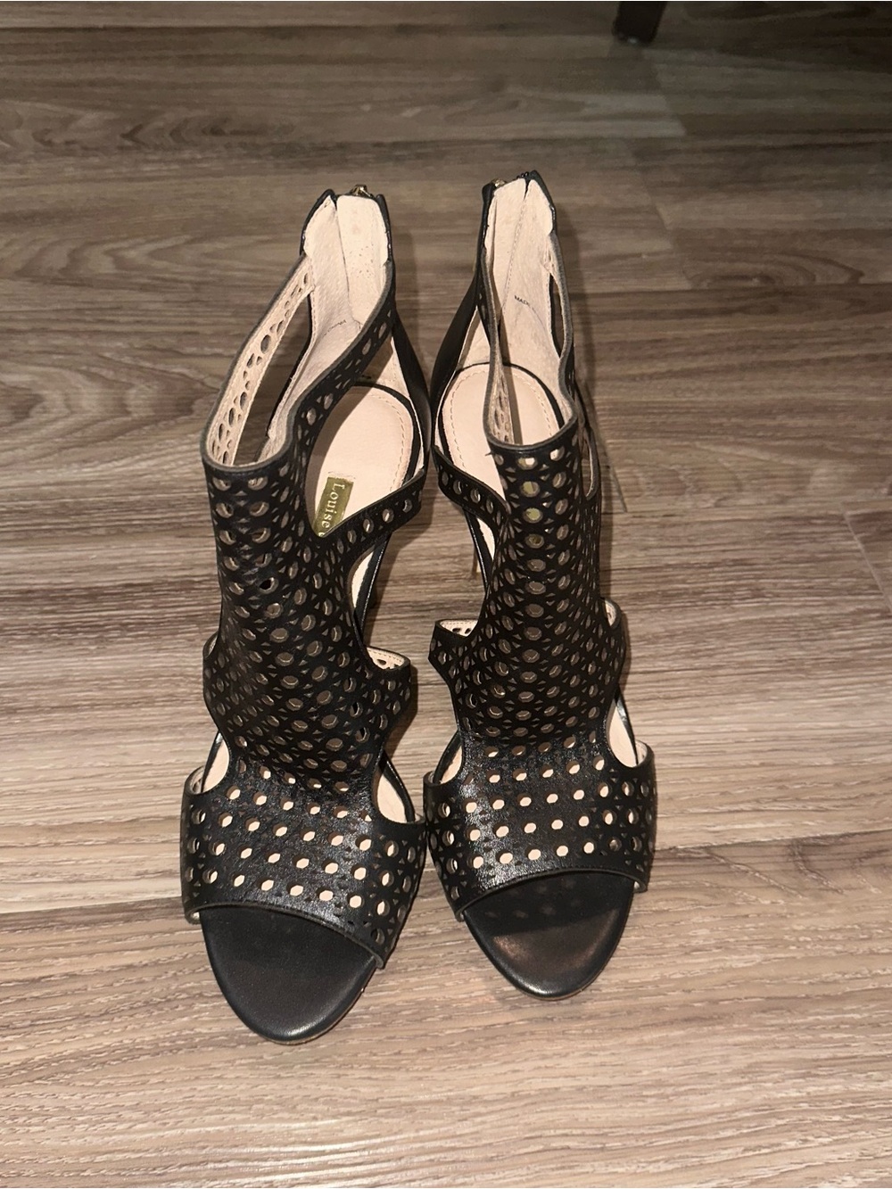 Louise et cie women’s leather high heels size 8
